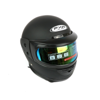 Шлем FXW  HF-101 Черный матовый с воротником